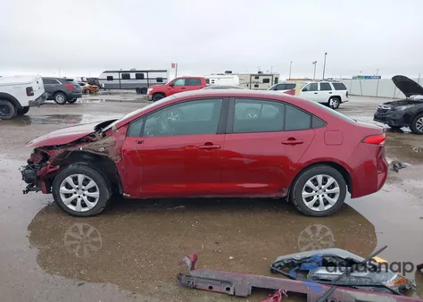 2022 Toyota Corolla Le из США, поврежденный, VIN 5YFEPMAE9NP363042